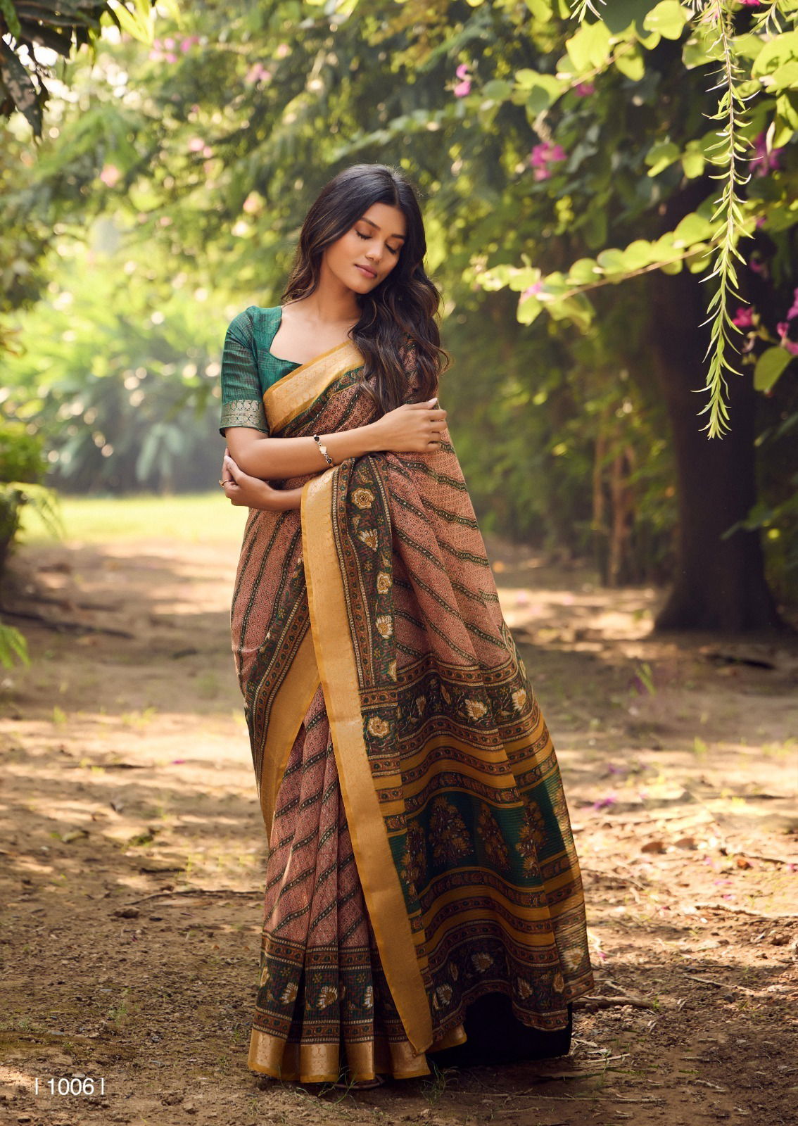 Sugandha By Sr Cotton Fancy Designer Saree Suppliers In Mumbai